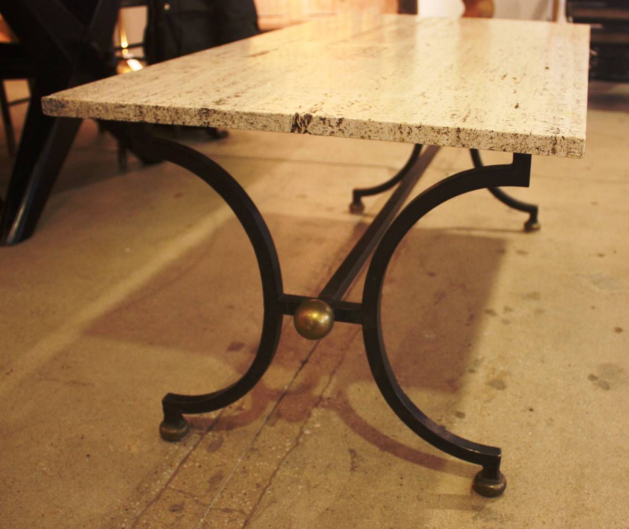 Forged French 1940s Cocktail Table