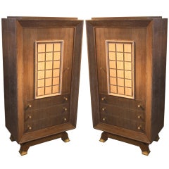 Pair Of French 40's Cabinets