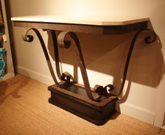 Pair Of Art Deco Console Tables