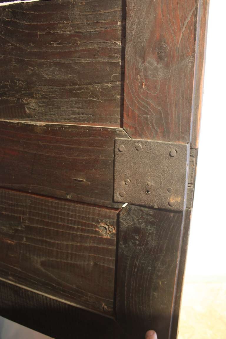 18th Century German 2-Part Armoire In Fair Condition In Doylestown, PA