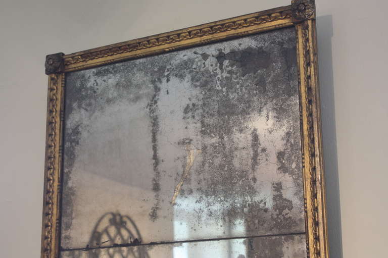 18th Century and Earlier Louis XVI Period Pier Mirror