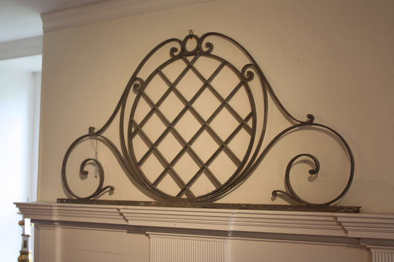 French Decorative Wrought Iron