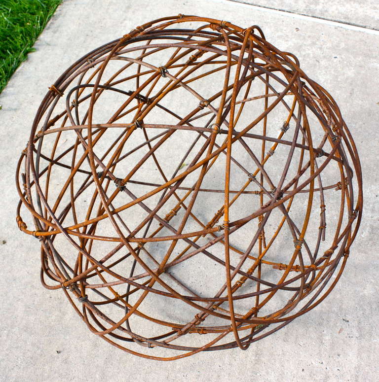 large garden sphere by brad oliver at 1stdibs large garden sphere by brad oliver at 1stdibs