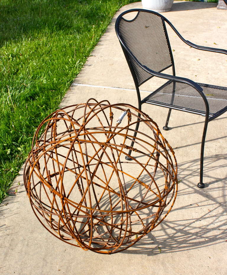 large garden sphere by brad oliver at 1stdibs large garden sphere by brad oliver at 1stdibs