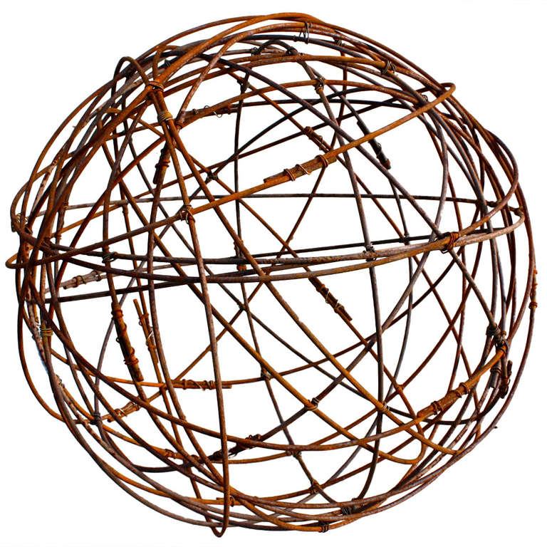 large garden sphere by brad oliver at 1stdibs large garden sphere by brad oliver at 1stdibs
