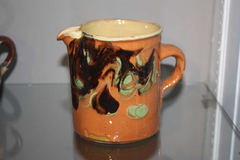 French Jaspe Pottery Collection In Good Condition In Doylestown, PA