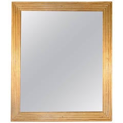 18th Century French Louis XVI Gilt Frame Mirror