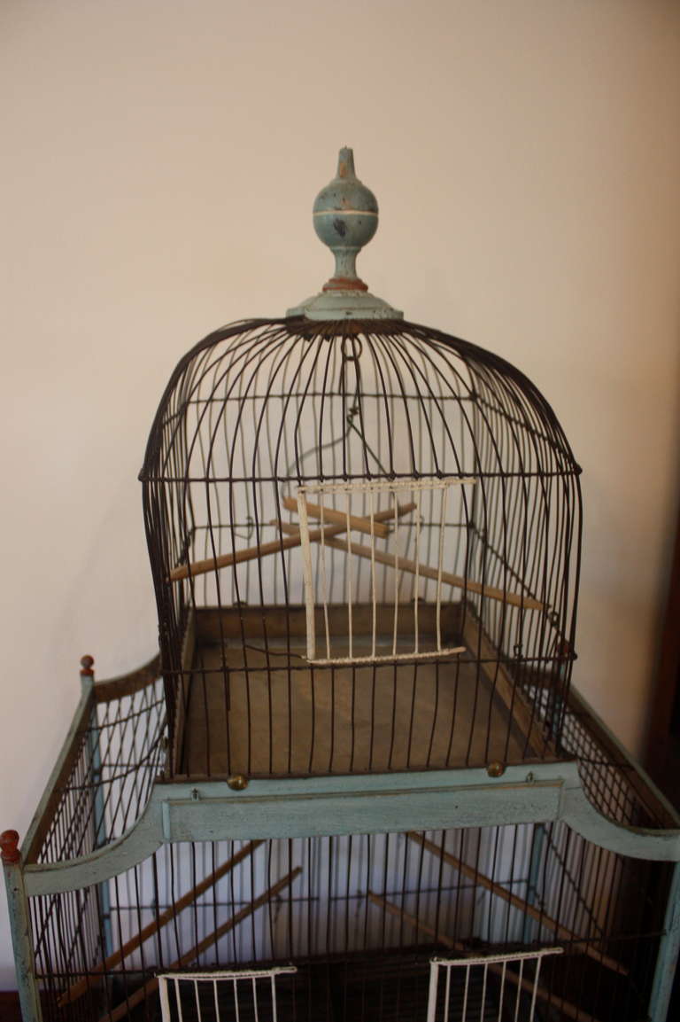 19th Century French Dome-Top Birdcage 1
