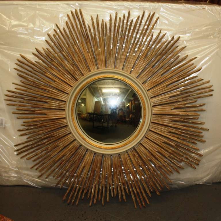 Large Sunburst Mirror