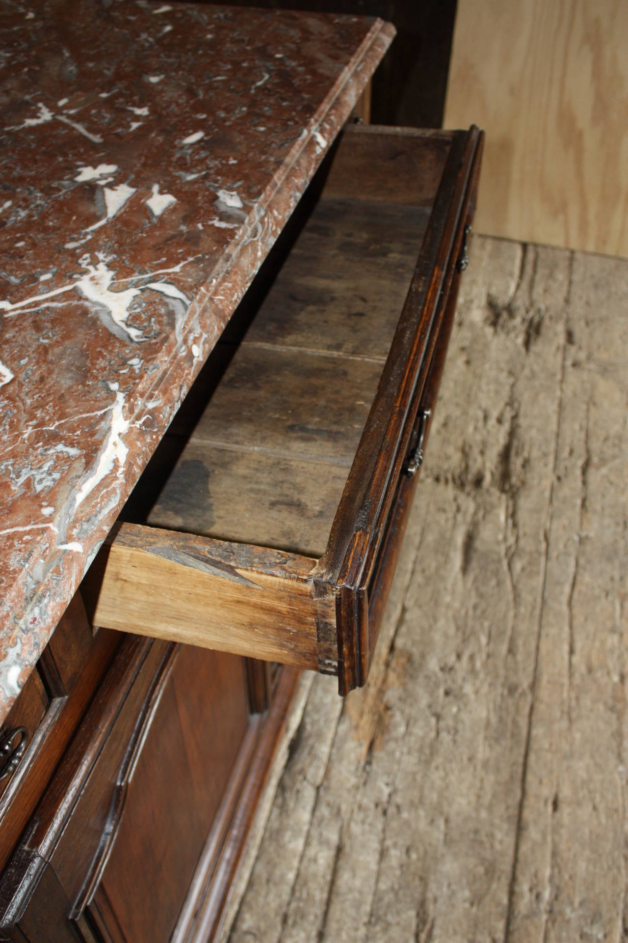 Oak 18th Century French Buffet De Chasse
