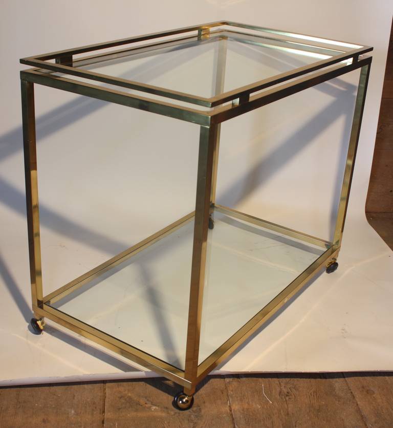 Modernist Drinks Cart, Italian, Circa 1960