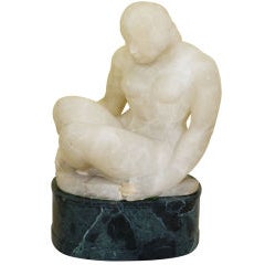 Alabaster Sculpture, After William Zorach 8