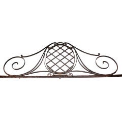 Antique French Wrought Iron Architectural Element