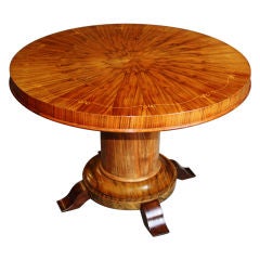 A Wonderful Art Deco Low Gueridon Table, Manner Of  LeLeu