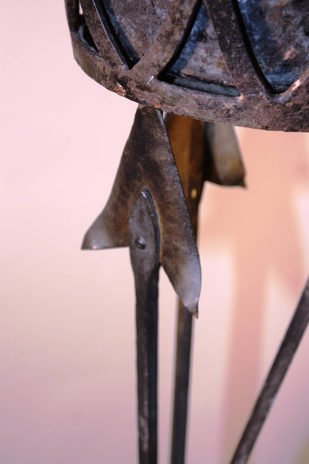 Metal Empire Style Jardinaire in Tole
