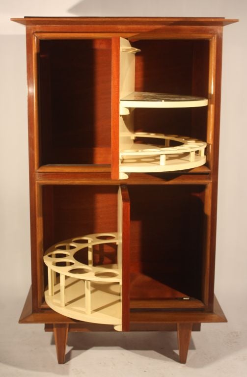Mid-20th Century Double Bar Cabinet, French 1940's