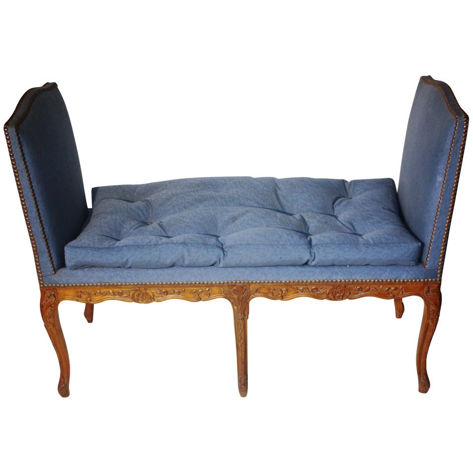 Louis XV Style Window Bench