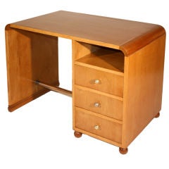 French 1930's Art Deco Desk