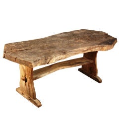 A Rustic Garden Low Table, Scottish