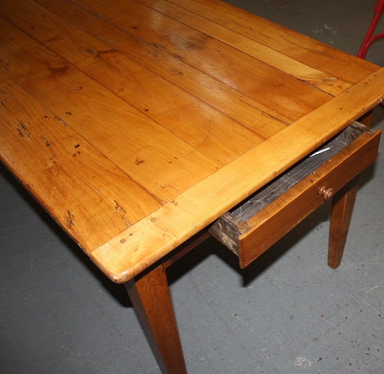 French Cherrywood Farm Table