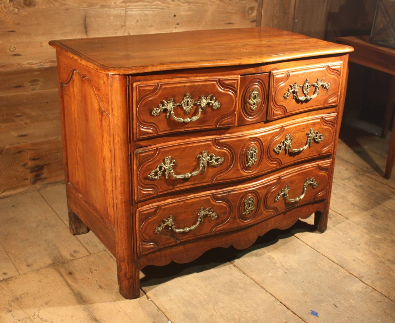 Fine Louis XV Period Cherrywood Commode