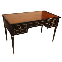 French 1940s Louis XVI Style Desk