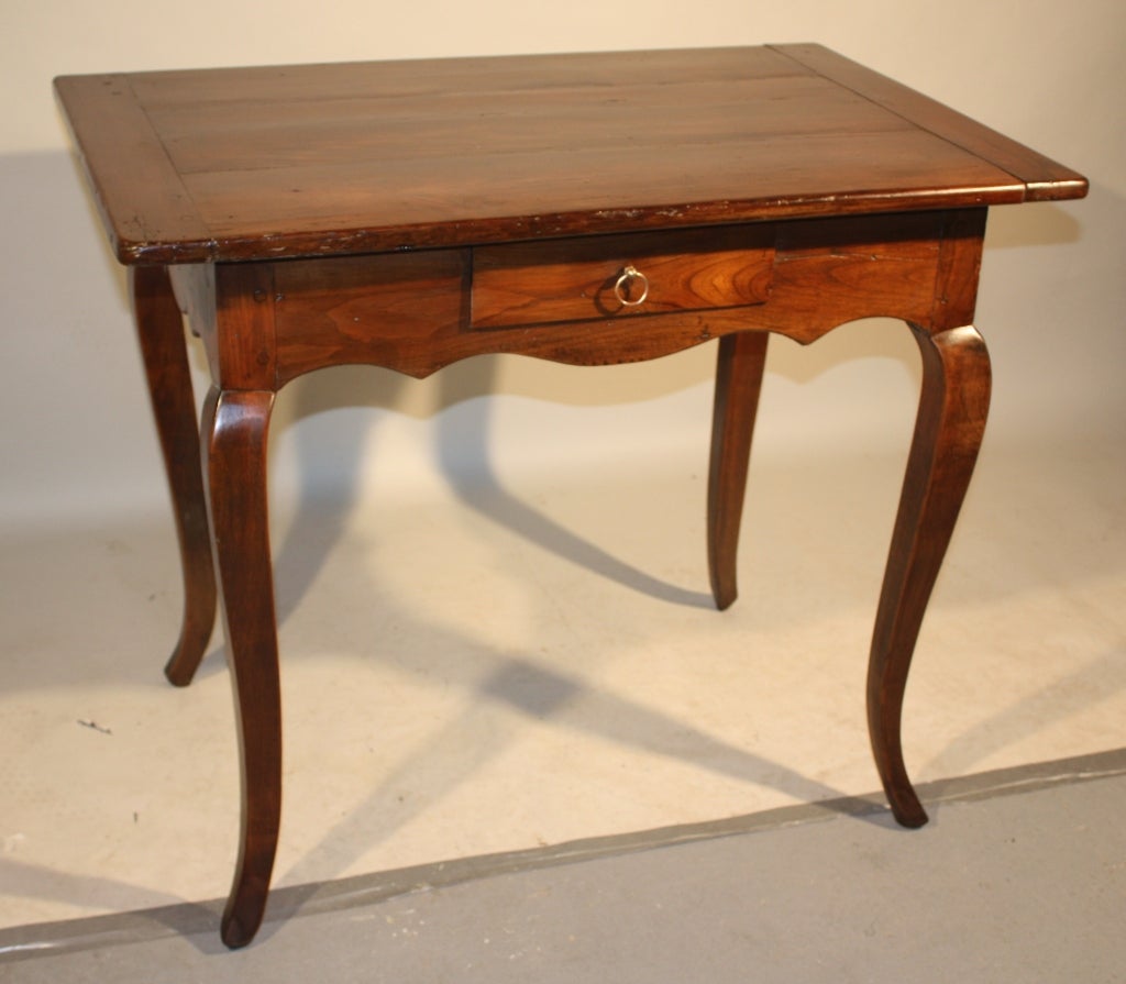 Louis XV Cherrywood Side Table