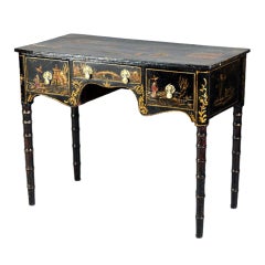 George III Japanned Dressing Table