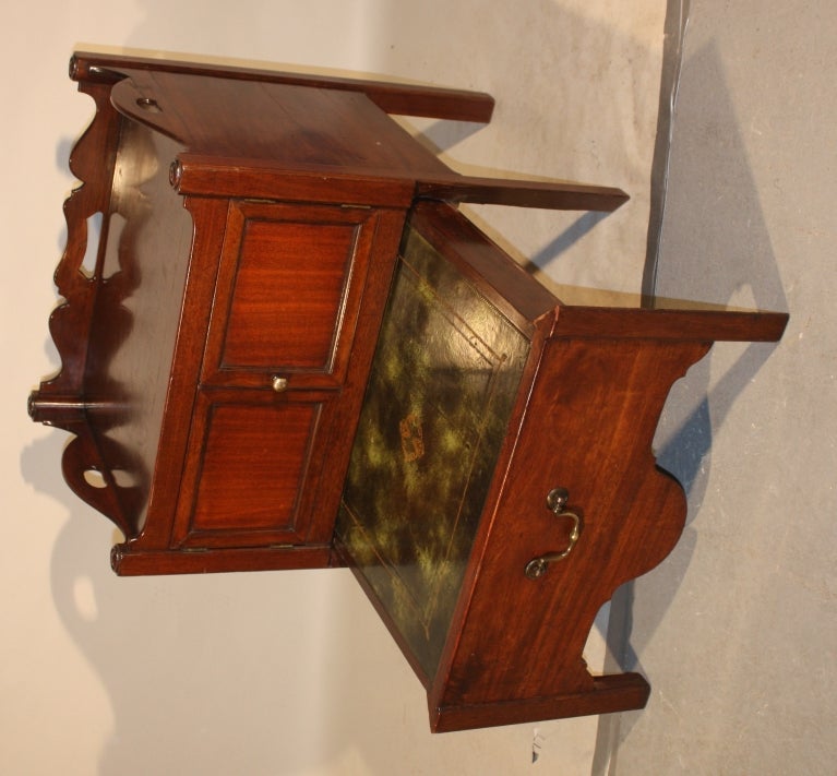 George III Period Bed Steps/Bedside Cabinet