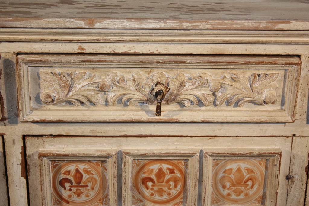 Spanish Style Credenza at 1stDibs