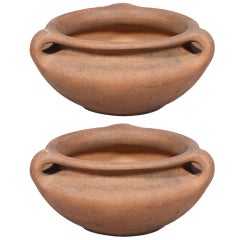 Pair Of Large Galloway Bowls