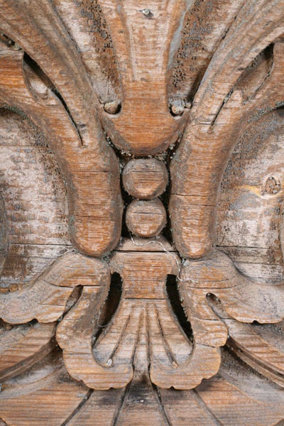 Large19th Century Carved Oak Panel 2