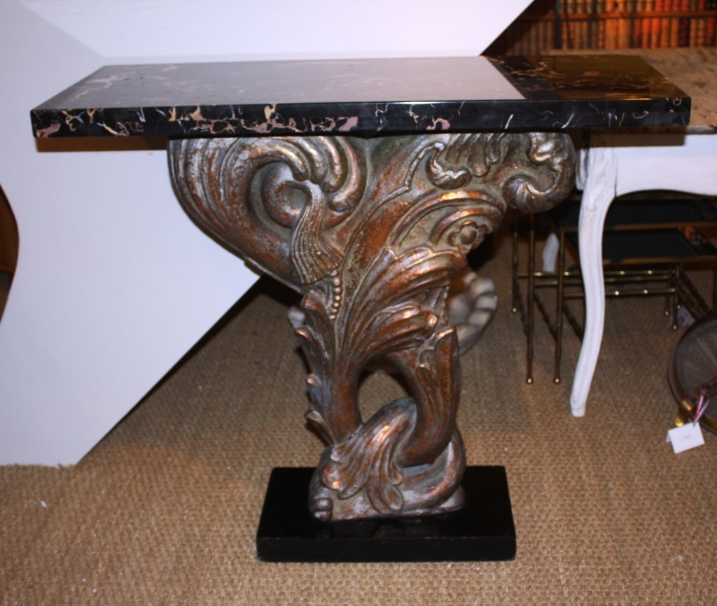 Art Deco Period Console, Attributed To Dorothy Draper In Excellent Condition In Doylestown, PA