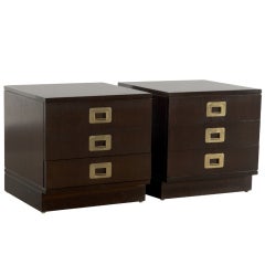 Pair of Nightstands by Ico and Luisa Parisi