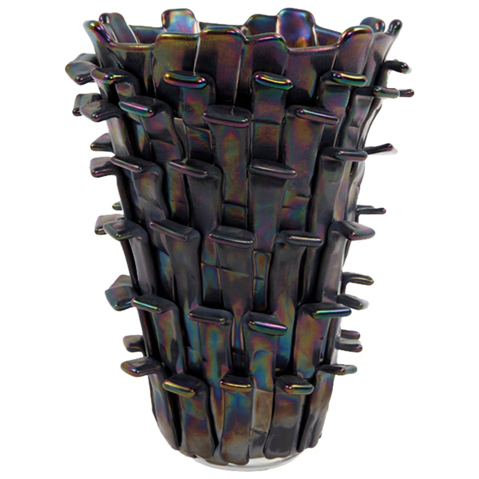 "Ritagli" Vase by Fulvio Bianconi for Venini, 2006 For Sale