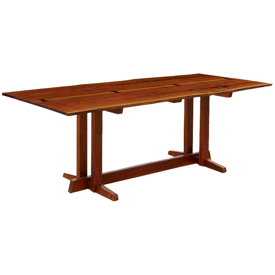 "Conoid" Dining Table by George Nakashima, 1973 For Sale