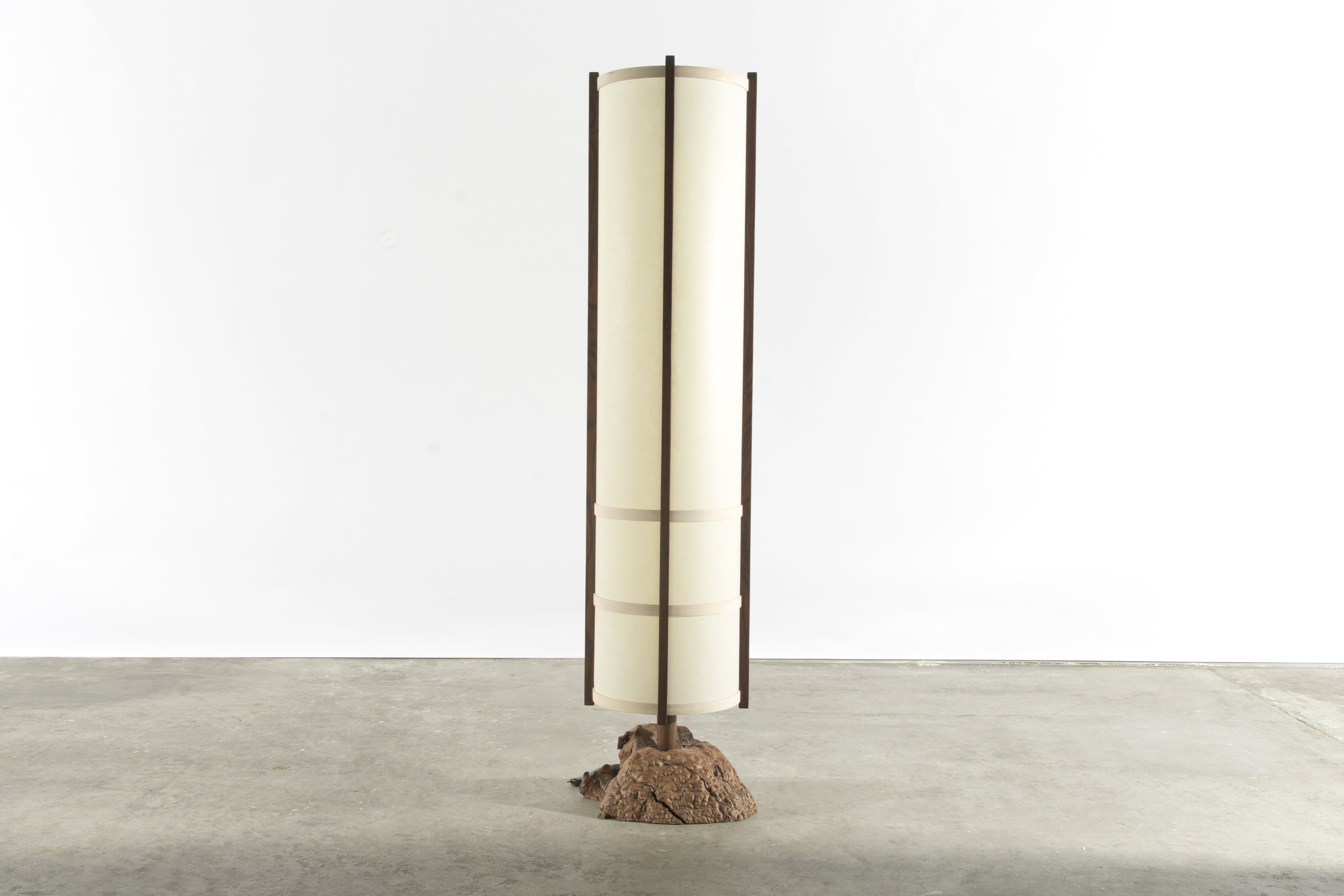 'Kent Hall' Floor Lamp from the Krosnick Collection by George Nakashima