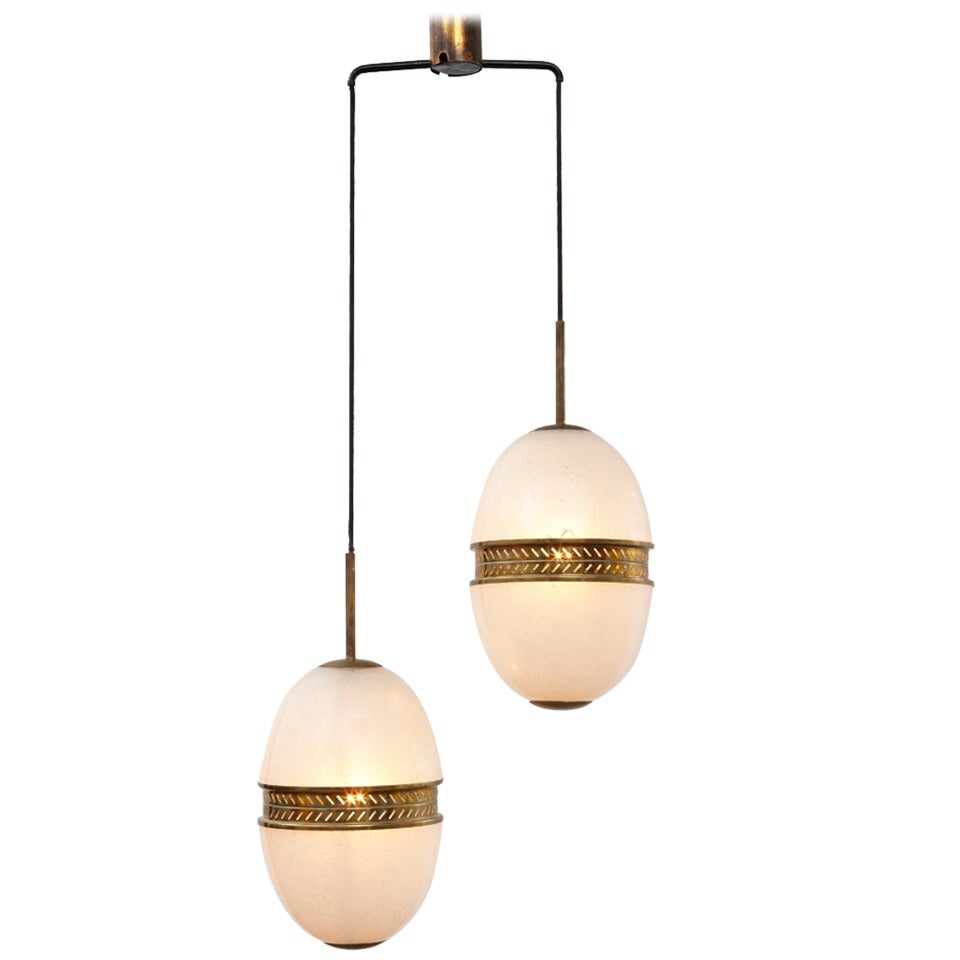 Mid-century Ceiling Light For Sale