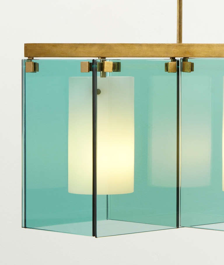 Italian Max Ingrand Ceiling light For Sale