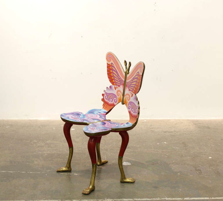 Mexican Butterfly Chair (Silla Mariposa) by Pedro Friedeberg