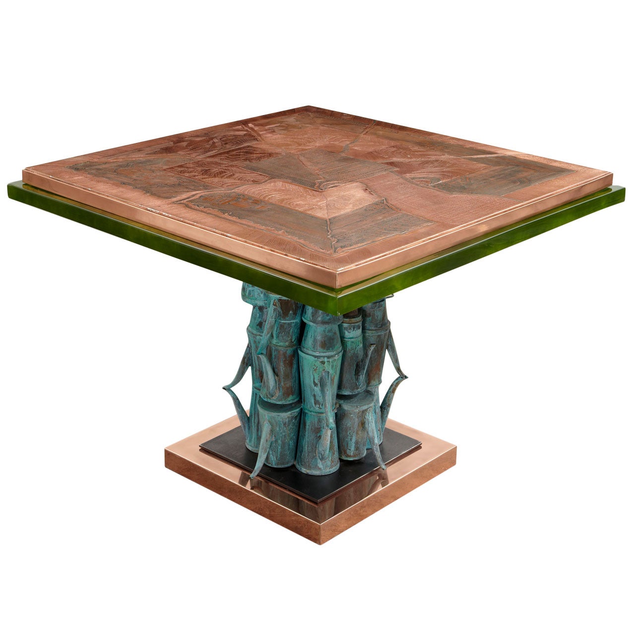 Unique Table by Armand Jonckers For Sale