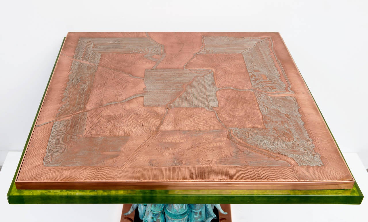 Belgian Unique Table by Armand Jonckers For Sale