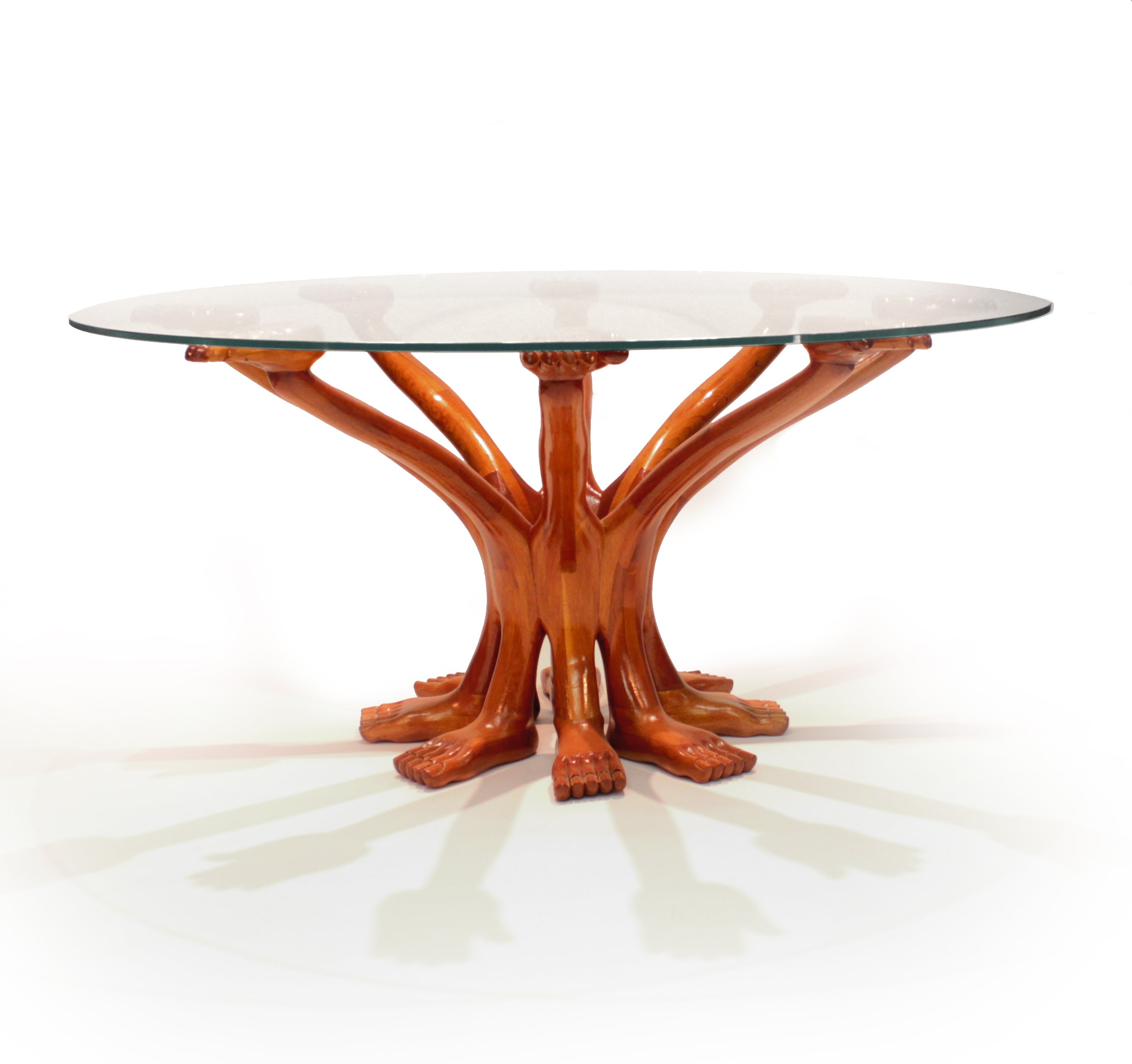 Hand Dining Table By Pedro Friedeberg  For Sale