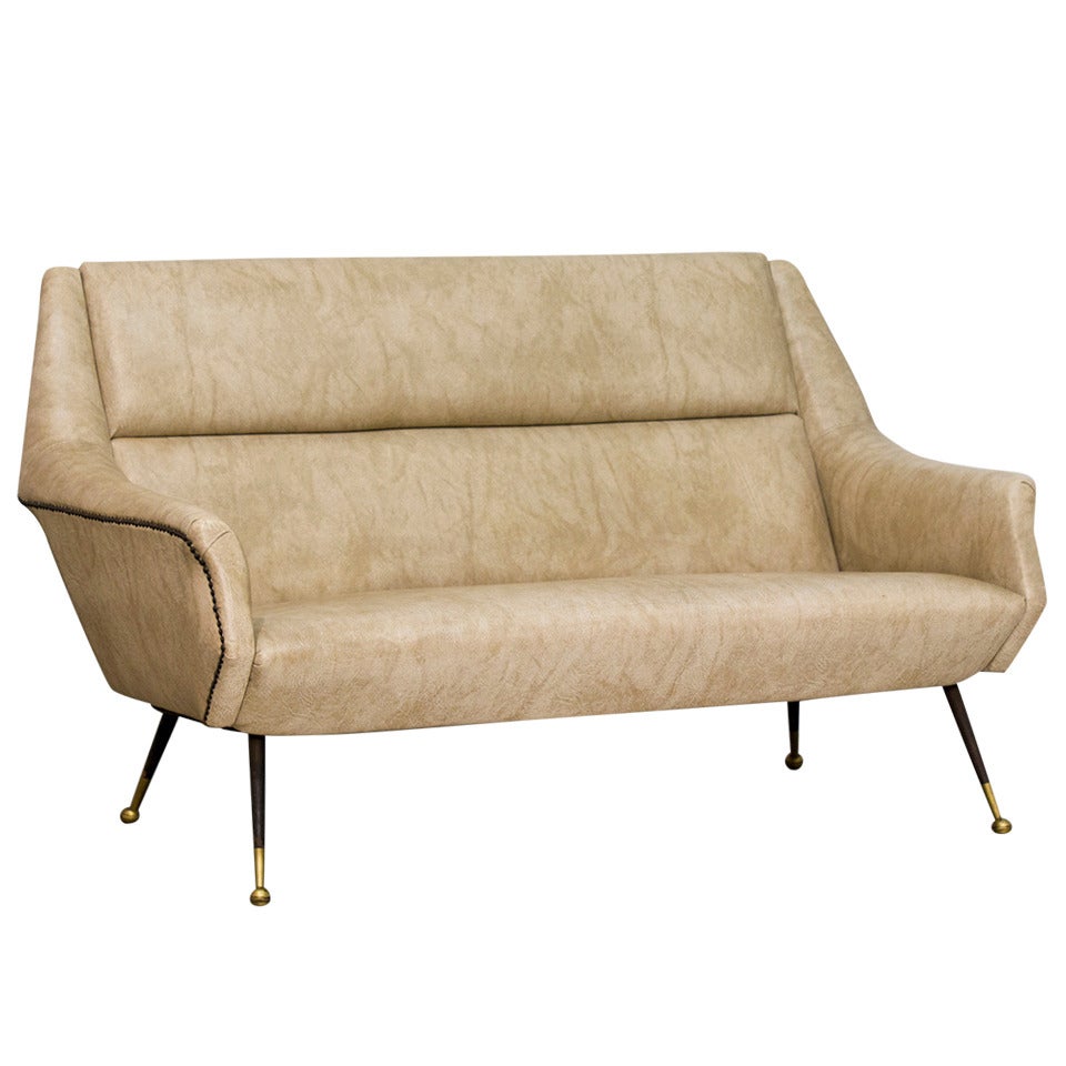 Settee by Gio Ponti For Sale