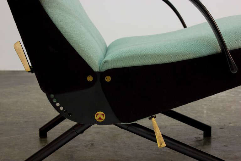 Italian Pair of Lounge Chairs by Osvaldo Borsani