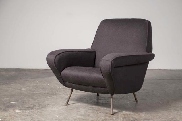 Single armchair by Gianfranco Frattini, Italy 1960s.