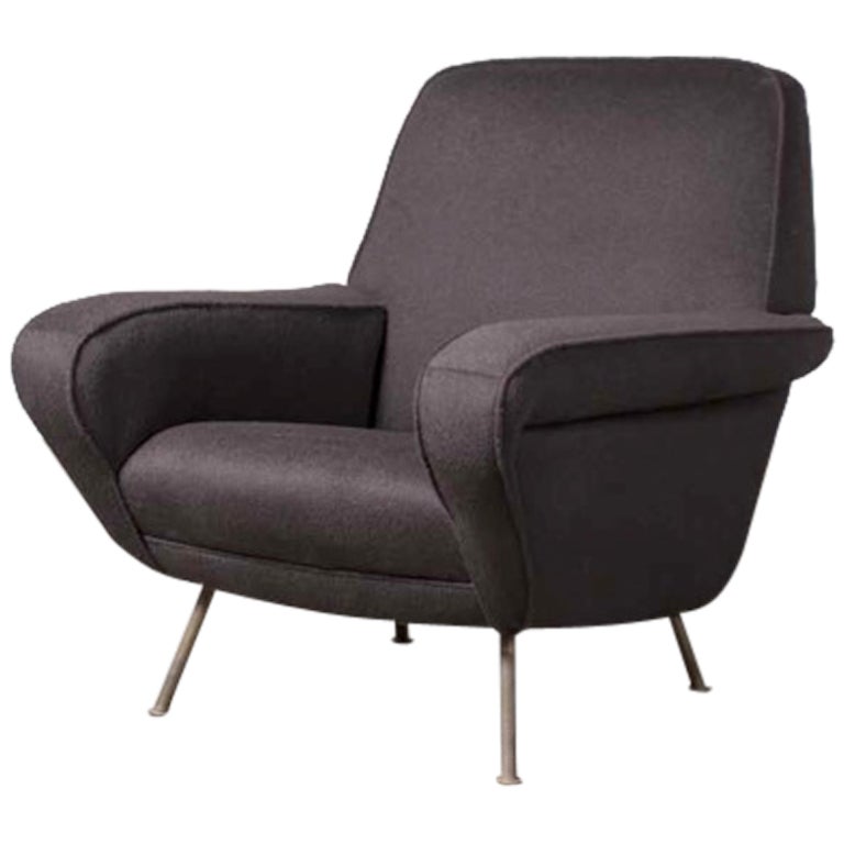 Model no. 830 Armchair by Gianfranco Frattini For Sale