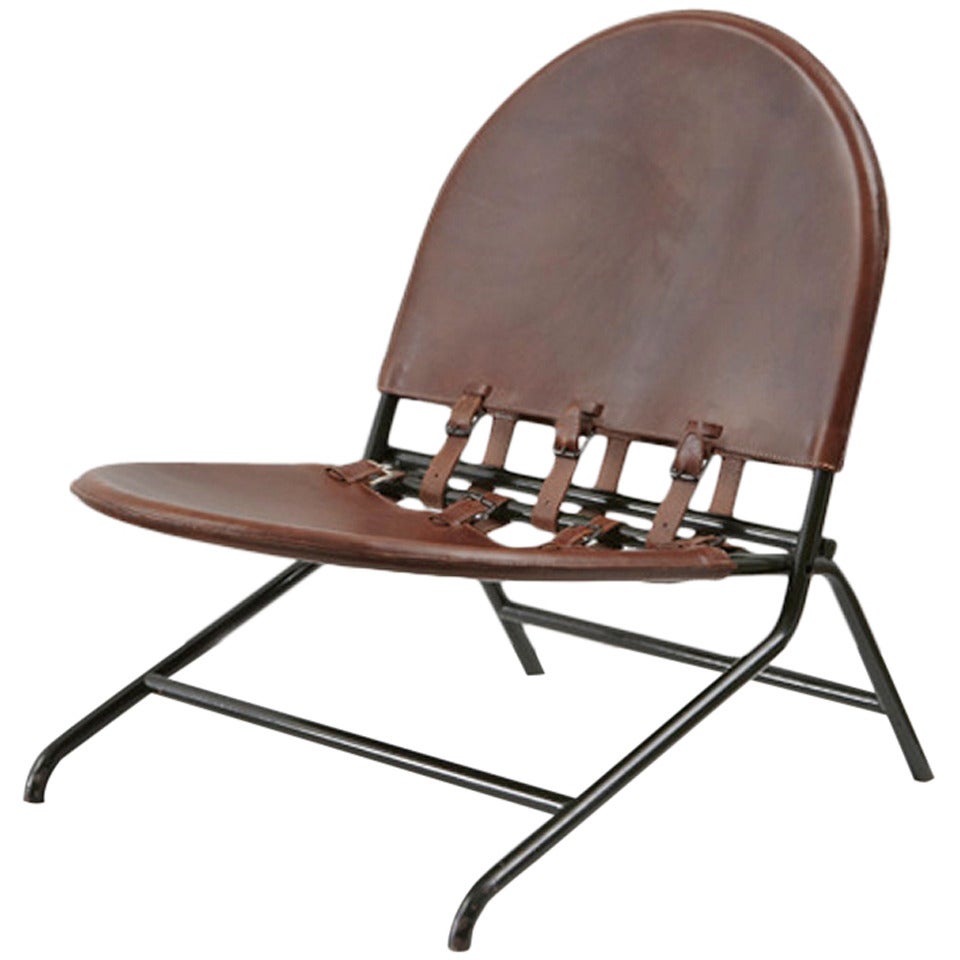 Folding lounge chair by Ico and Luisa Parisi, 1951 For Sale