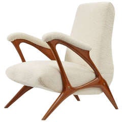 Vintage Lounge chair by Pierluigi Giordani, ca. 1958