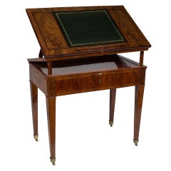 Directoire Mahogany Architect’s Table Attributed to Jacob Frères 